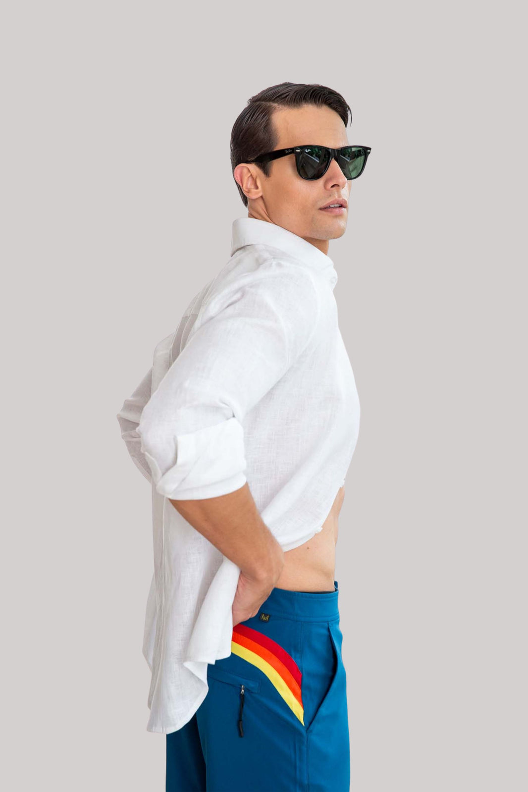 Shorts Atalaia azul