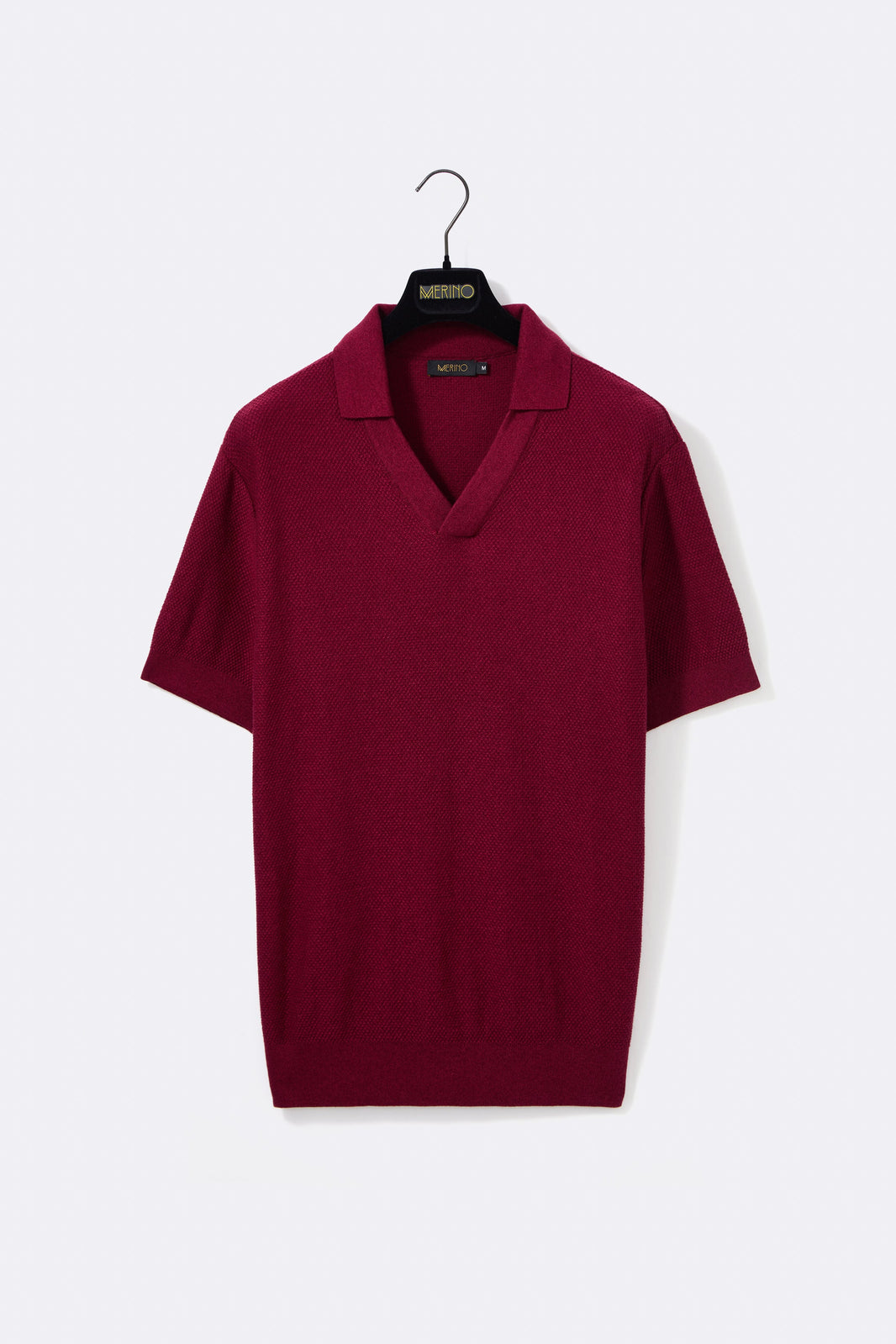 Polo oVerlap bordô