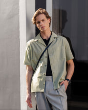 Camisa MC cubana verde