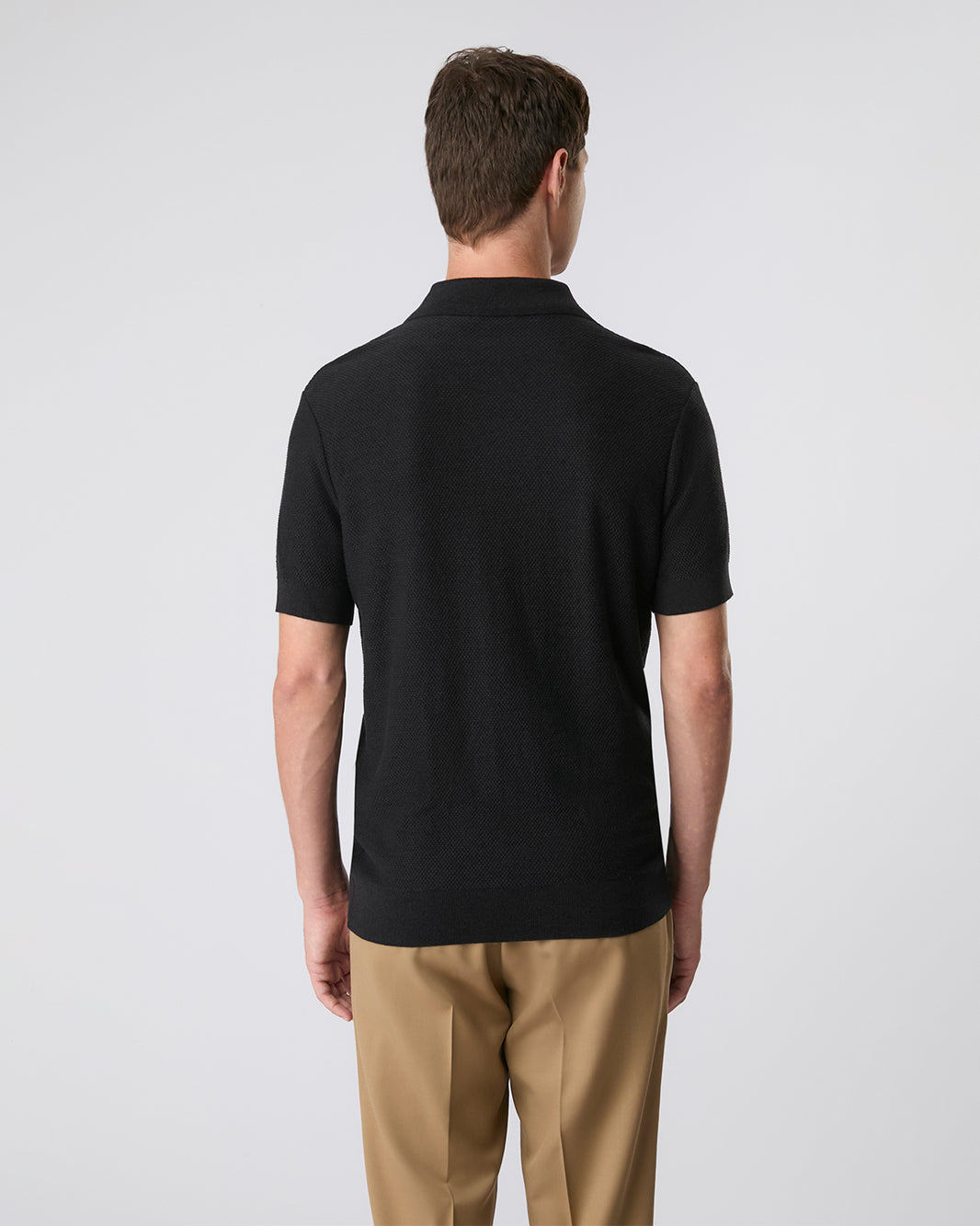 Polo oVerlap preta