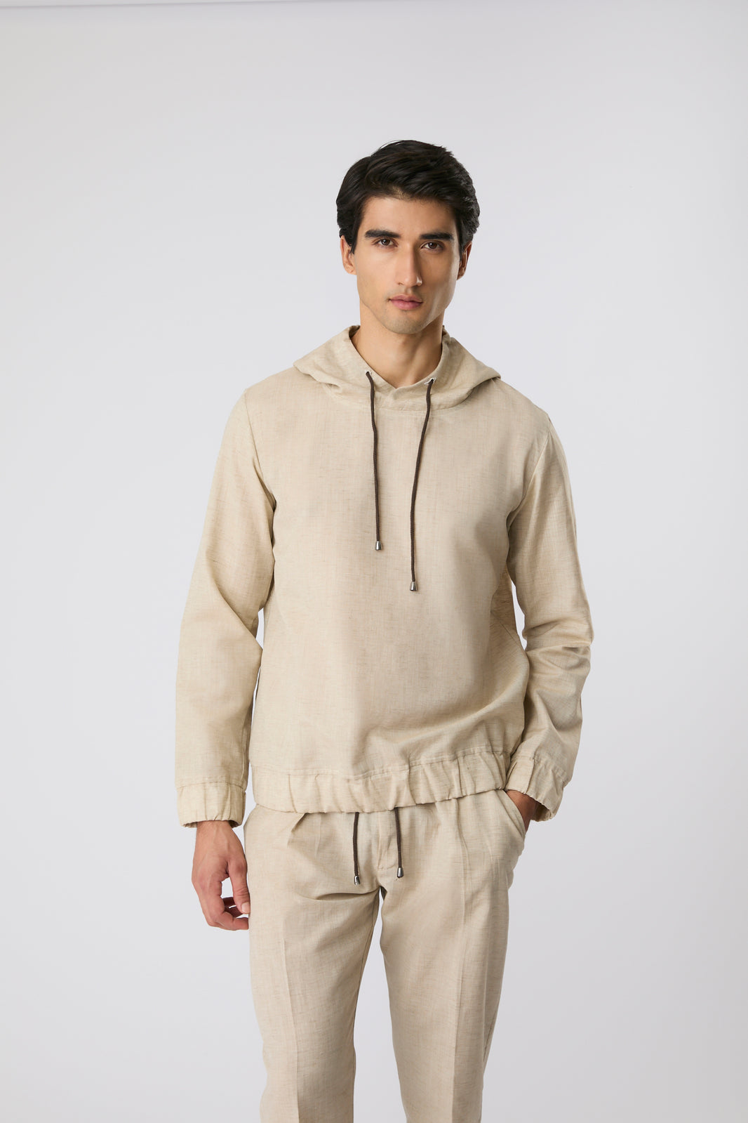 Conjunto napoli linho bege