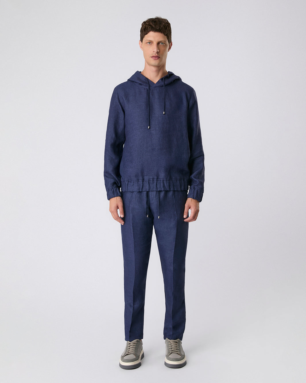 Conjunto napoli linho marinho