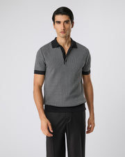 Polo Pied Poule preta