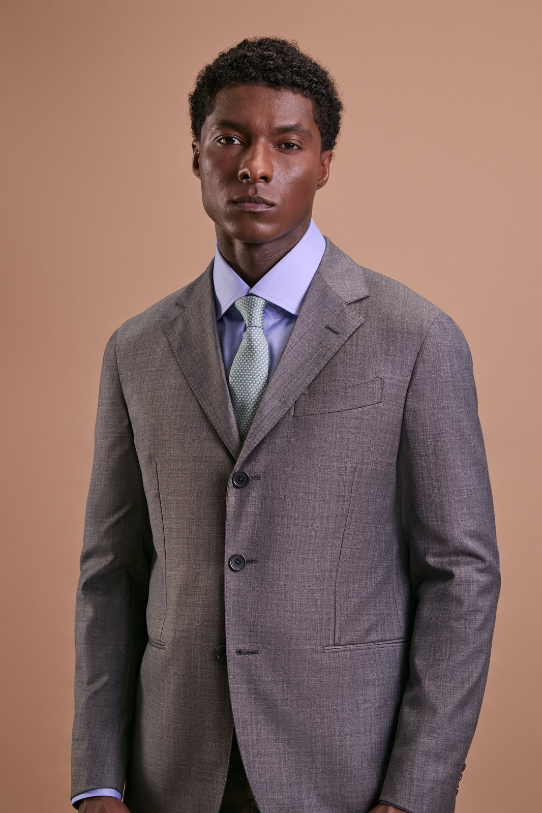 Costume Zegna 3 botões cortado a 2