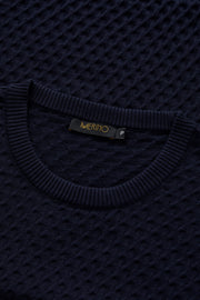 Tricô malto marinho