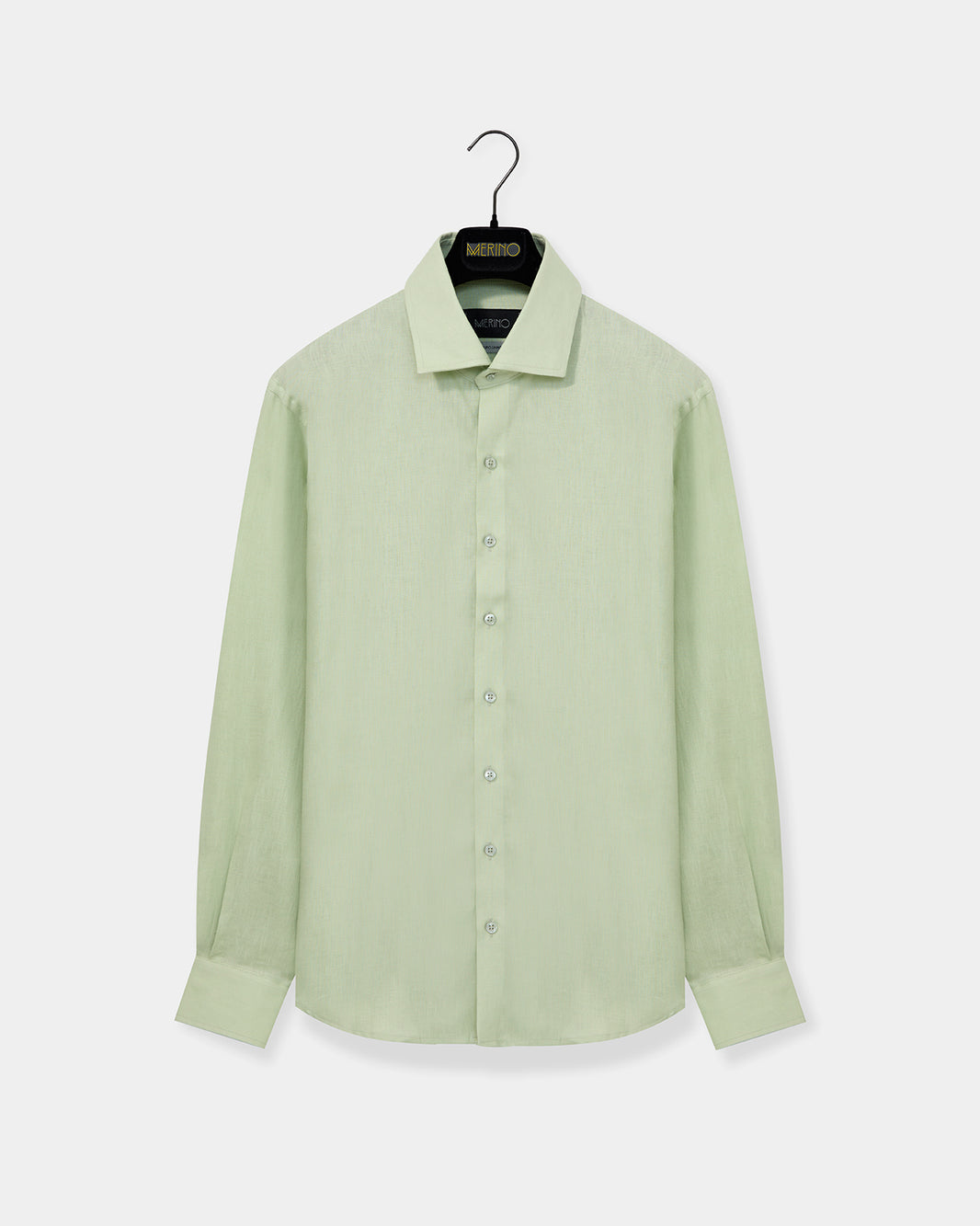 Camisa linho pistache
