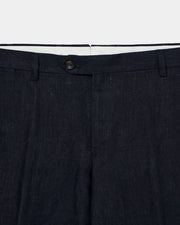 Calça Linho Livorno marinho
