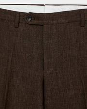 Calça Linho Livorno marrom