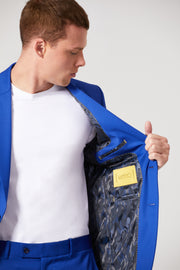 Paletó Lã Super 120 Azul Royal