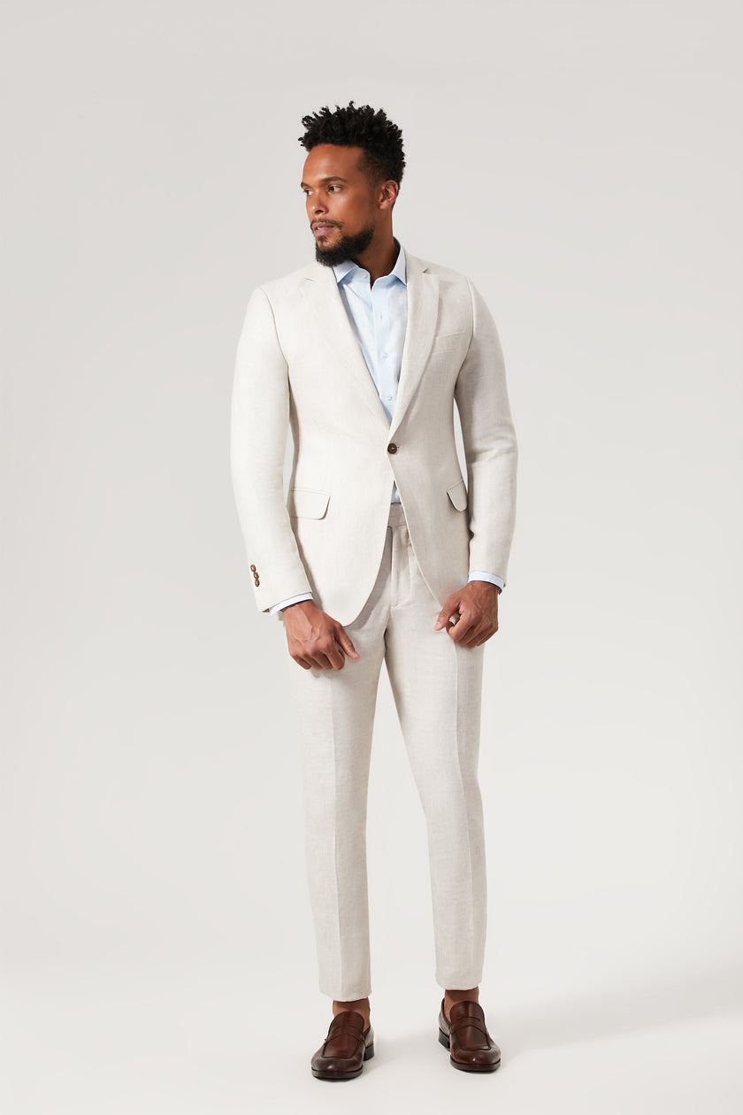 Costume Linho 100% - Off White