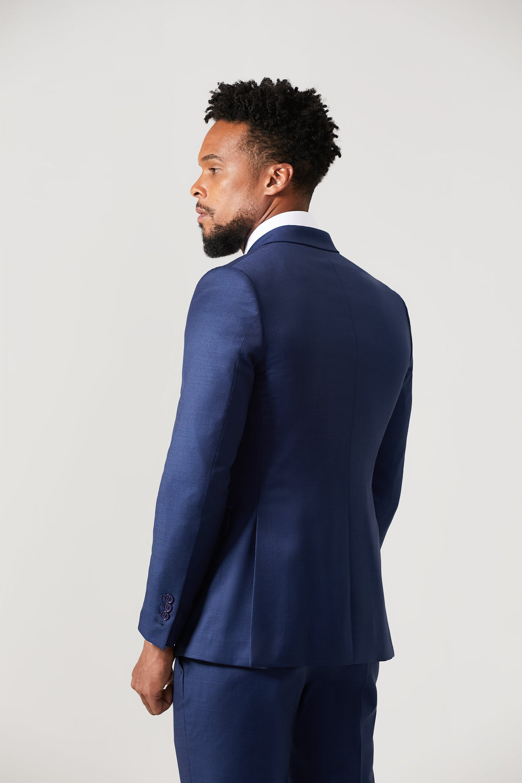 Costume Lã Super 120 Azul Escuro