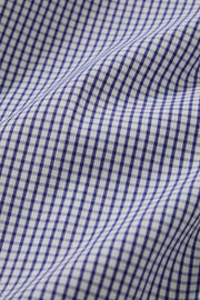 Camisa pima xadrez azul