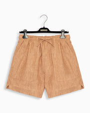 Bermuda Dunas Linho Mocha