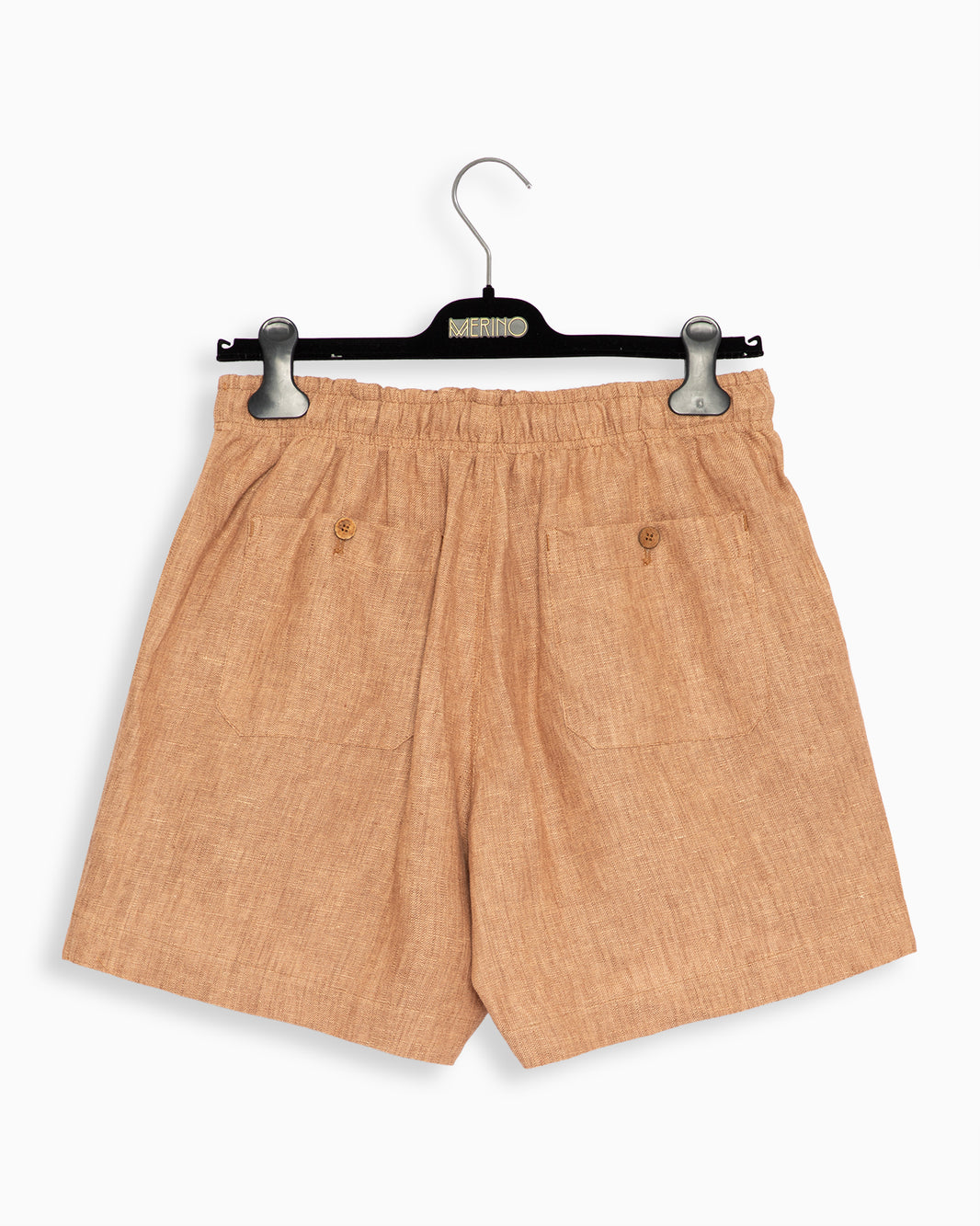 Bermuda Dunas Linho Mocha