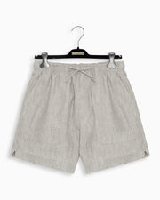 Bermuda Dunas Linho Cinza