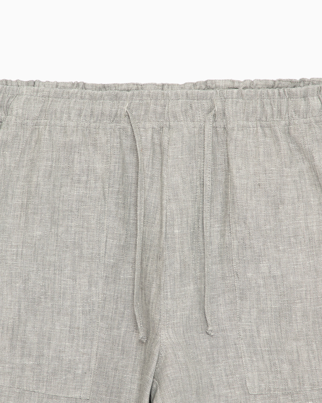 Bermuda Dunas Linho Cinza