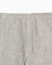 Bermuda Dunas Linho Cinza