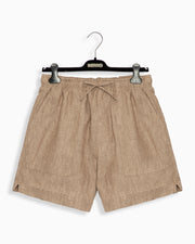 Bermuda Dunas Linho Caqui
