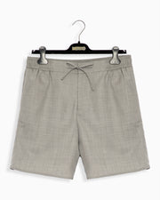 Bermuda Comfy Lã Fria Cinza