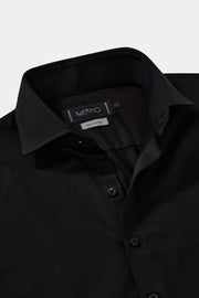 Camisa pima lisa preta