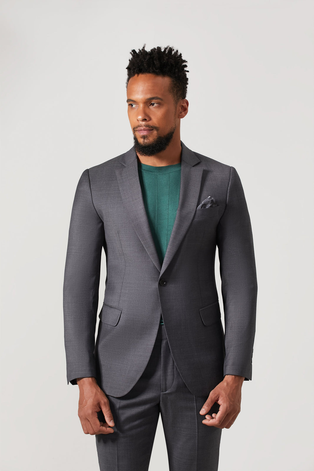 Costume Lã Super 120 Cinza