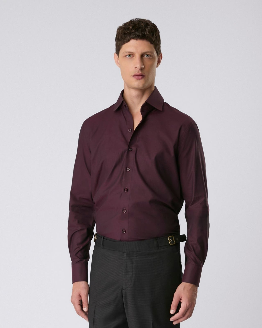 Camisa pima classic bordô