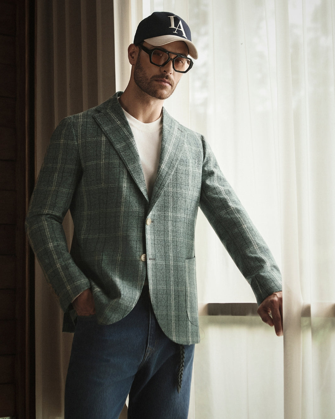 Blazer Drago Xadrez Verde