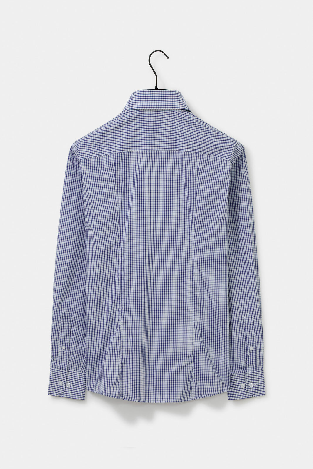 Camisa pima xadrez azul