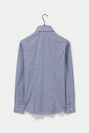 Camisa pima xadrez azul
