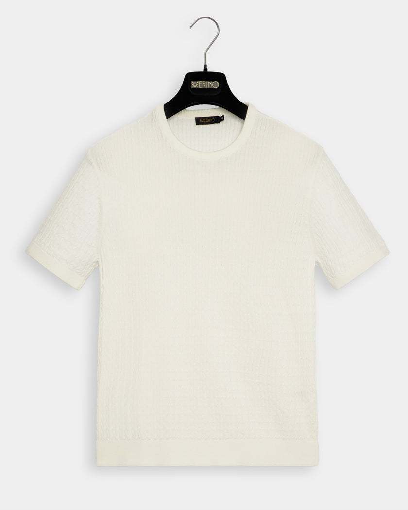 Camiseta Trançada Off White