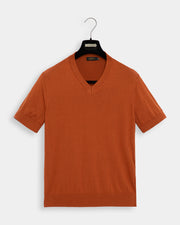 Camiseta Tricô Lisa Cobre