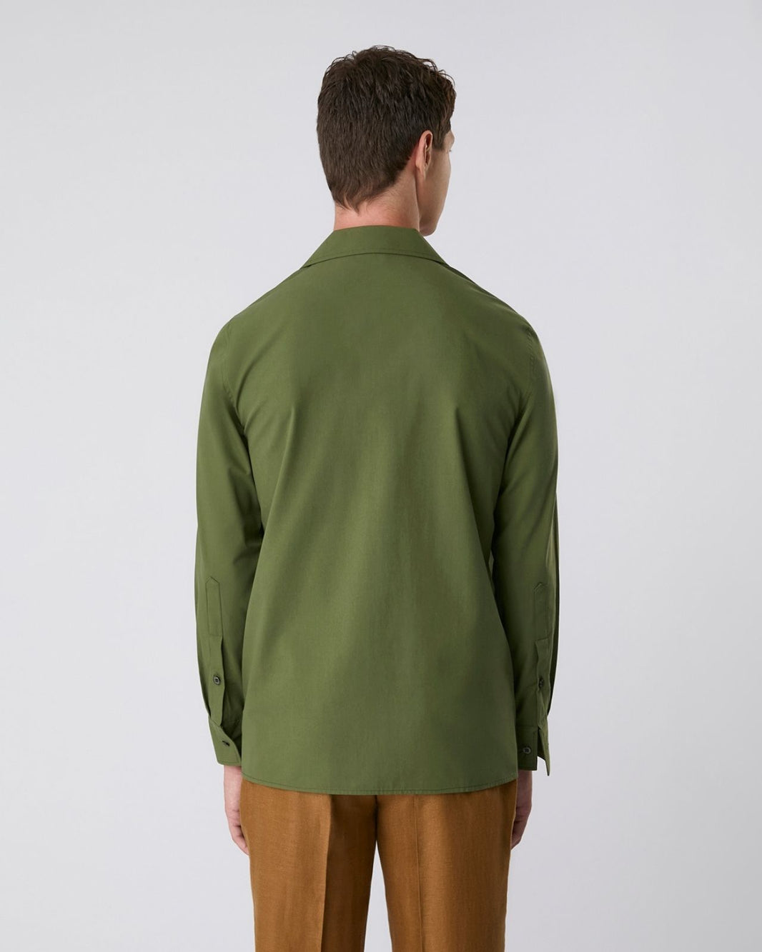 Camisa cubana verde