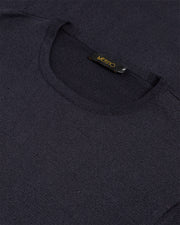 Camiseta Tricô Basic Azul Marinho