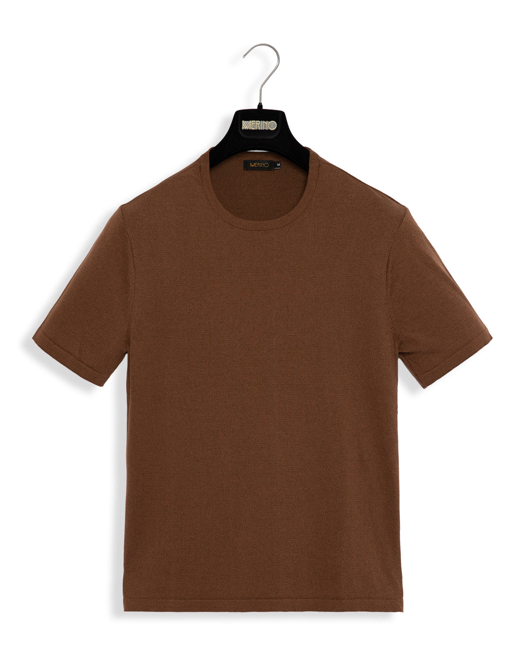 Camiseta Tricô Basic Marrom