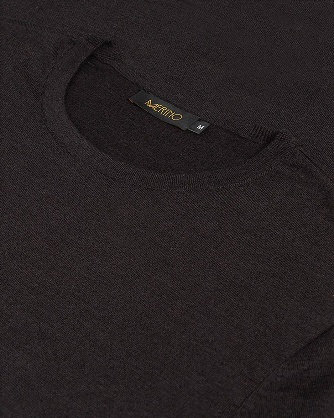 Camiseta Tricô Basic Preta