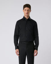 Camisa pima lisa preta