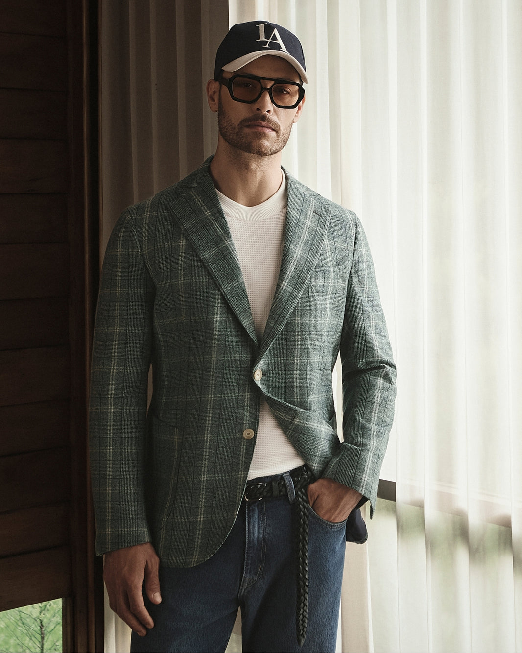 Blazer Drago Xadrez Verde
