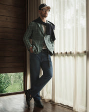 Blazer Drago Xadrez Verde