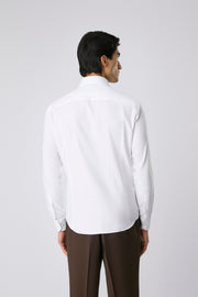 Camisa slim branca