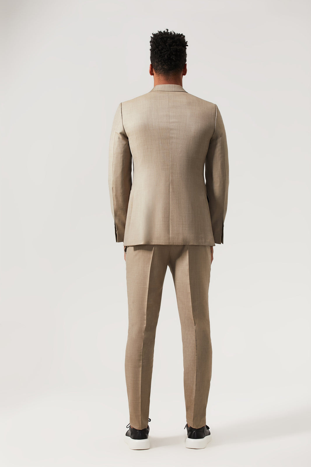 Costume Lã Super 120 Caqui