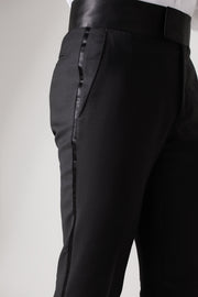 Calça de Smoking Preta