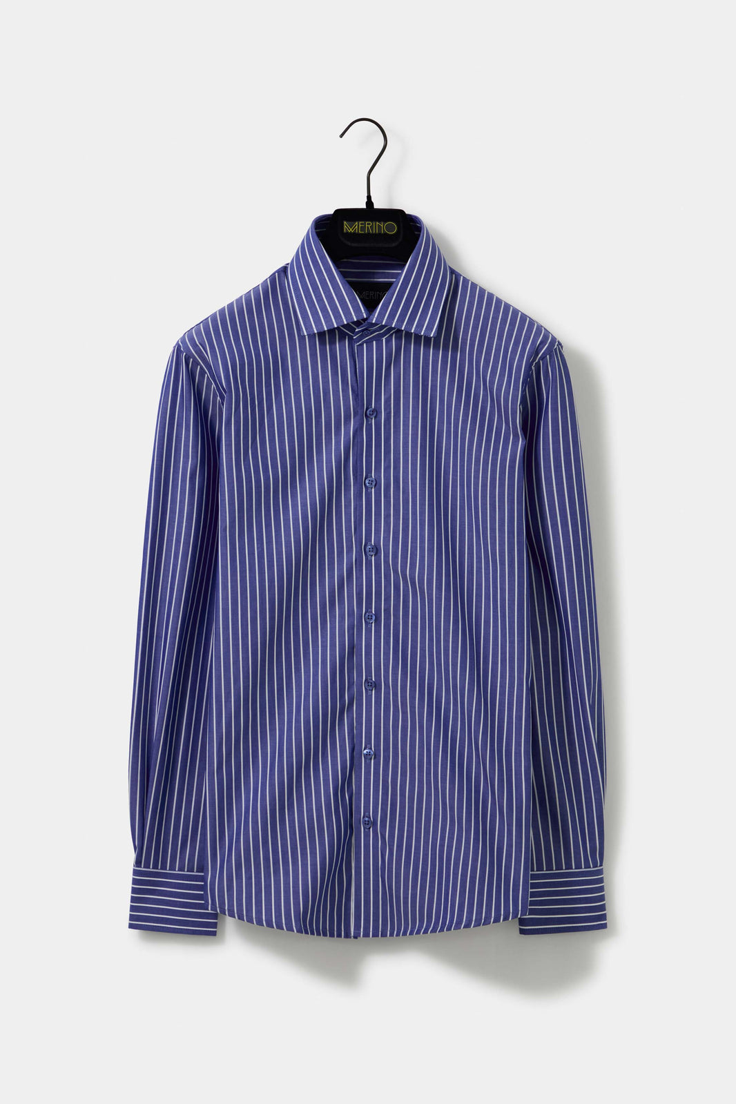 Camisa pima listrada azul