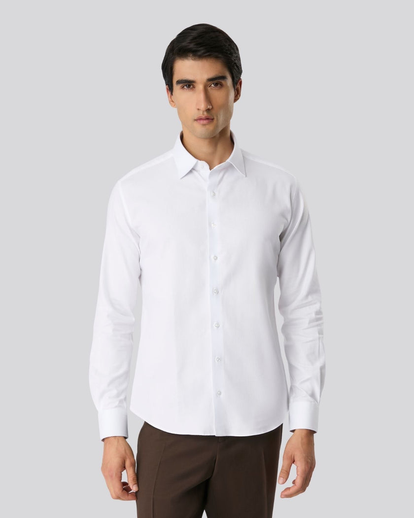 Camisa pima slim branca