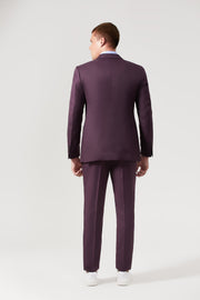 Costume Lã Super 120 Vinho