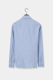 Camisa pima listrada azul claro