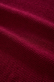 Polo oVerlap bordô