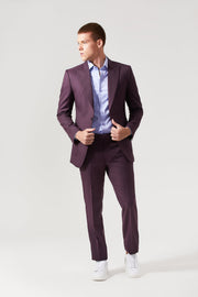 Costume Lã Super 120 Vinho