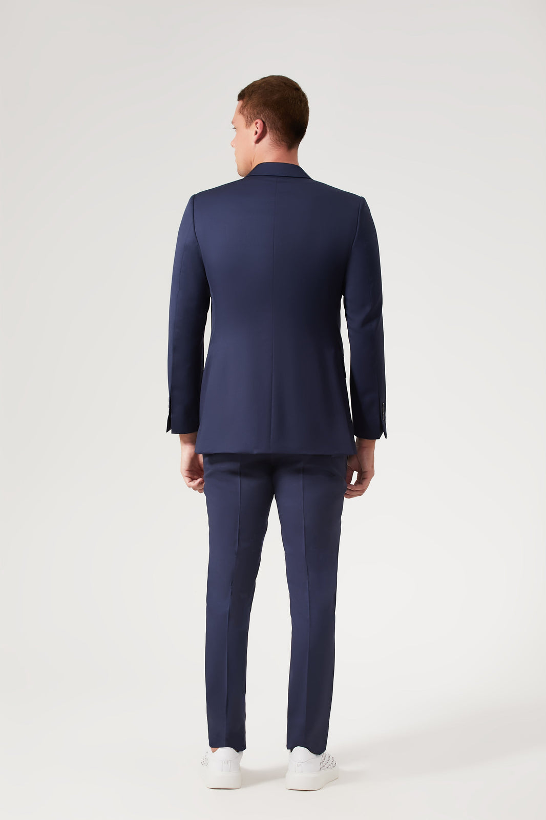 Costume Lã Super 120 Azul Marinho