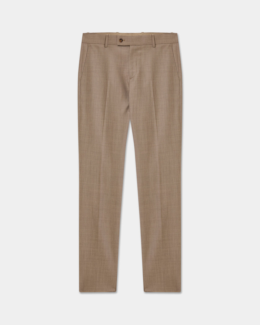Calça Lã Super 120 Caqui