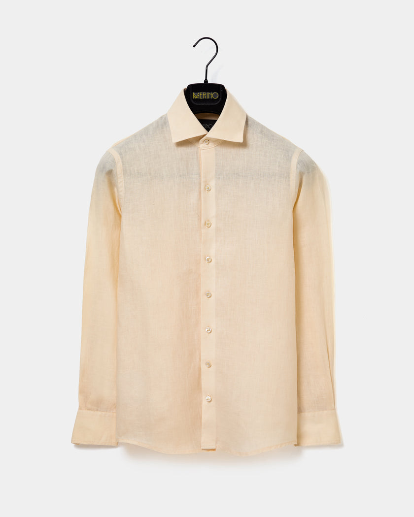Camisa linho Areia